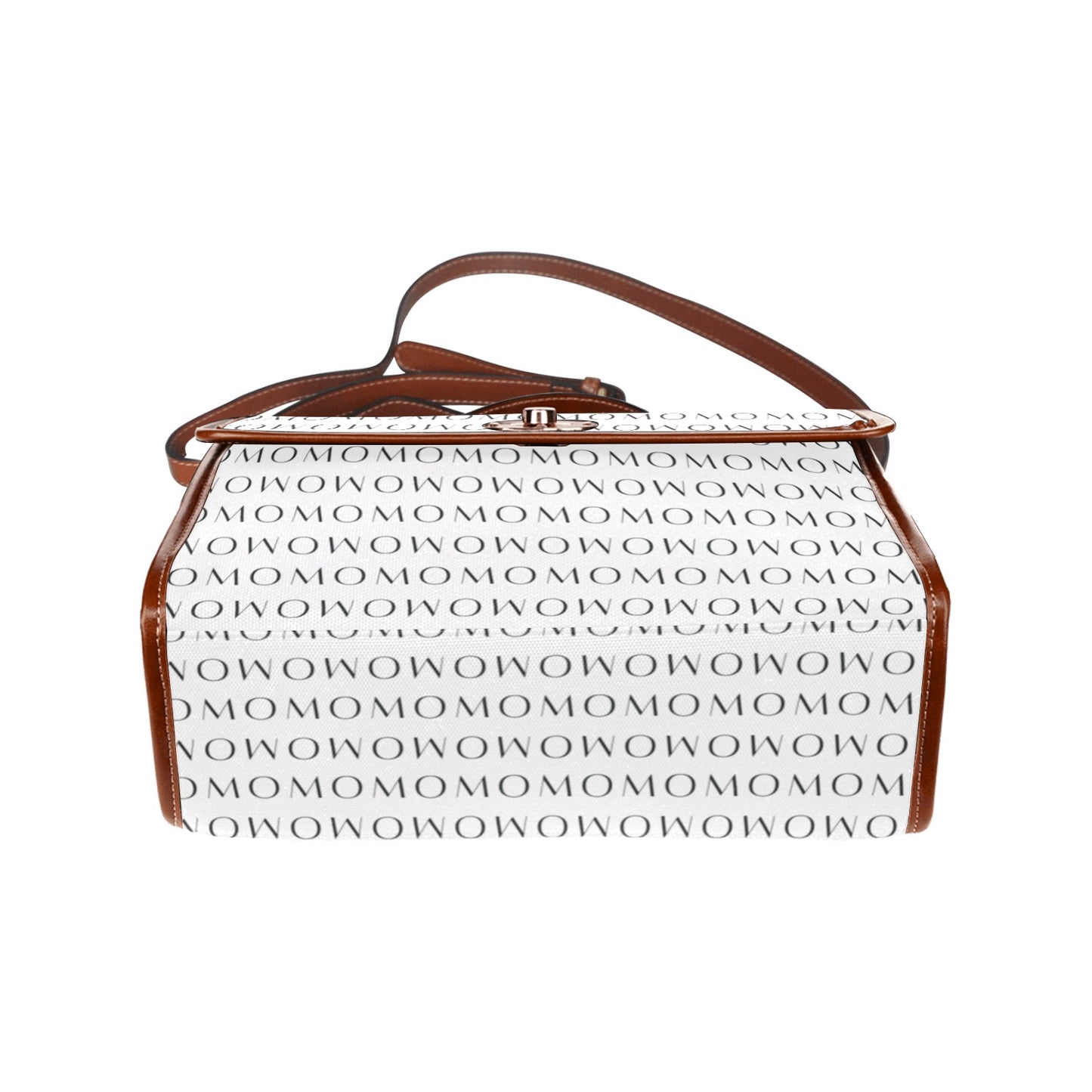 Momo All Waterproof Canvas Bag (Brown Strap)