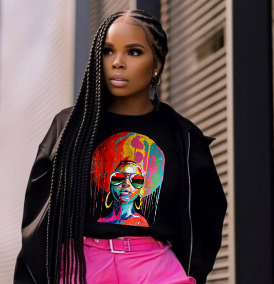 Kinky Fro Tee