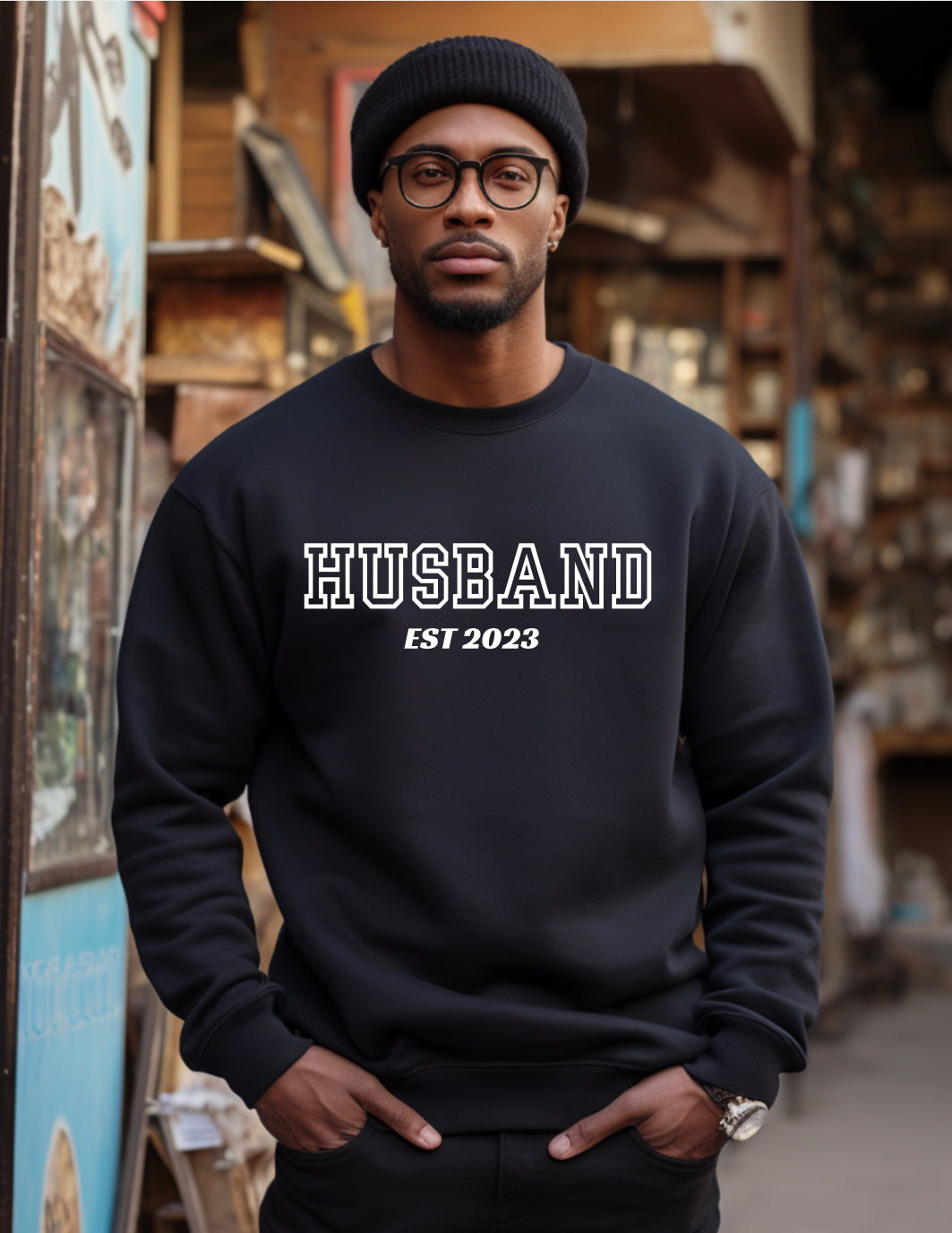 Title Sweatshirts- Husband/Dad/Daddy/Uncle/Grandpa/Godfather/Self