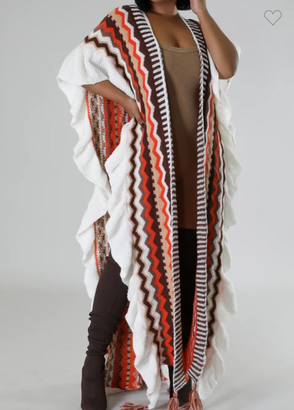 Ruffle Me Shawl