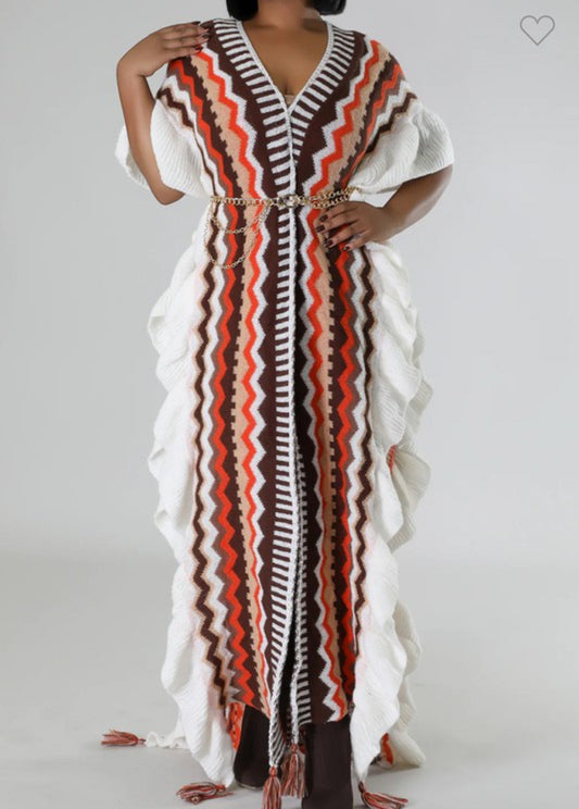 Ruffle Me Shawl