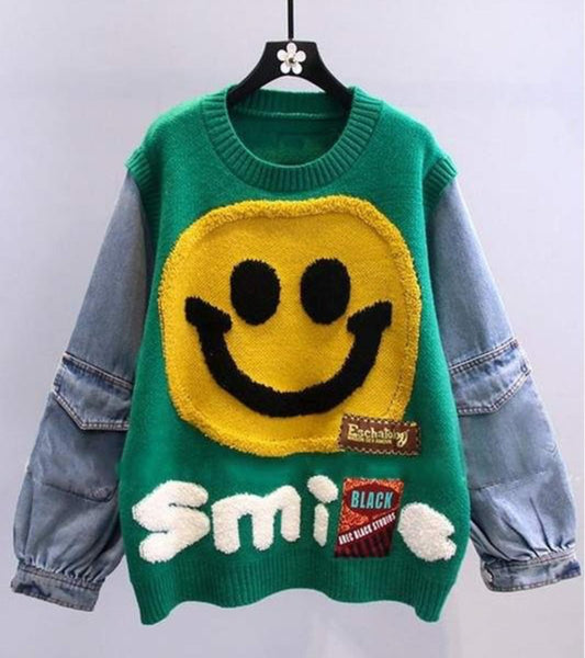 "Smile for me"Sweatshirt