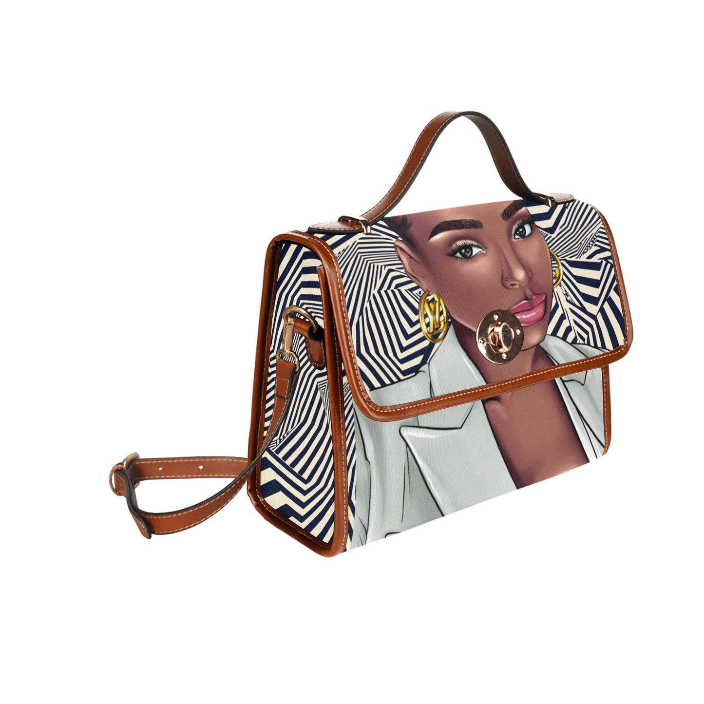 She's A-Mazing- Waterproof Canvas Bag
