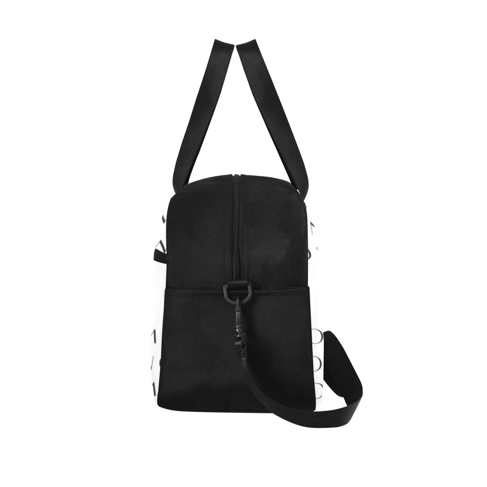 Bossy Bae Travel Bag with shoe compartment (Black)