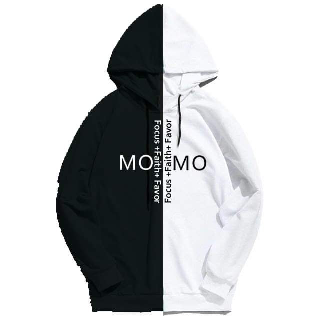 Focus Faith Favor Half & Half Hoodie