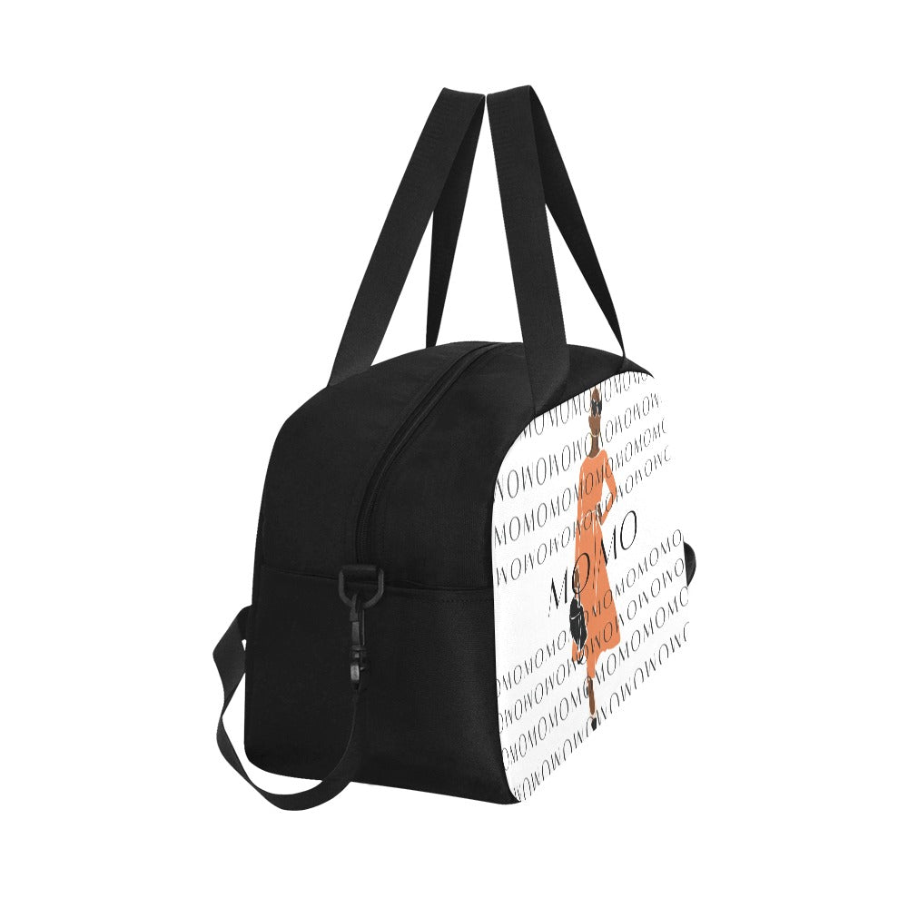 Bossy Bae Travel Bag with shoe compartment (Black)